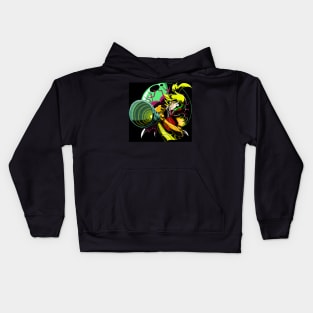 girl alien space Kids Hoodie